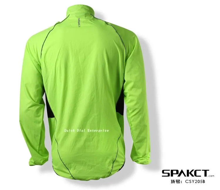 Original ~ Spakct windproof cycling jacket with fluorescence