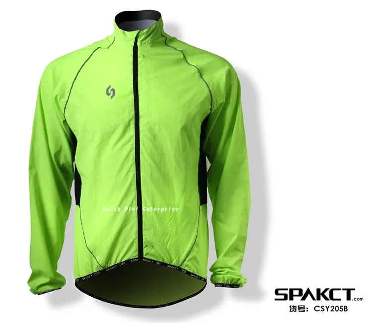 Original ~ Spakct windproof cycling jacket with fluorescence