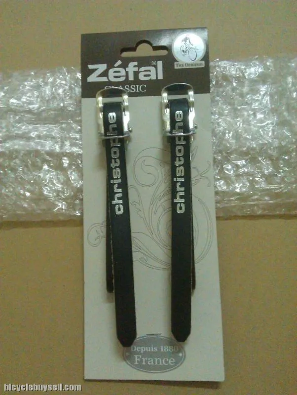 Pedal Leather Strap-NOS- Zefal Made in France- Vintage NOS