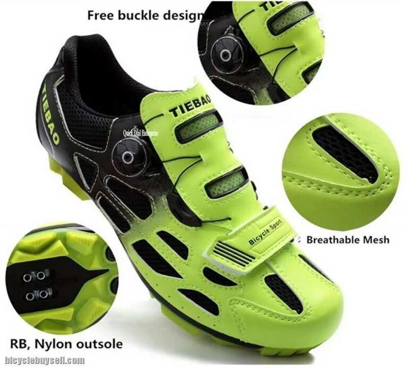 Tiebao MTB shoes/cycling with new design Tow Color