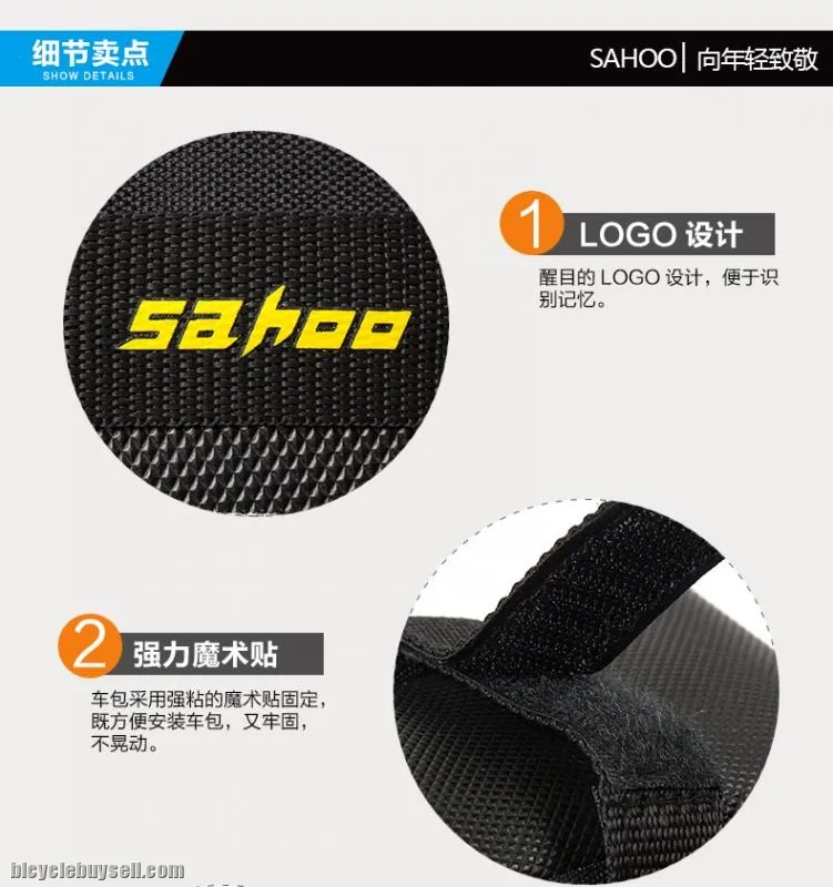 SAHOO Bicycle Repair Tool Set Kit with Saddle Bag