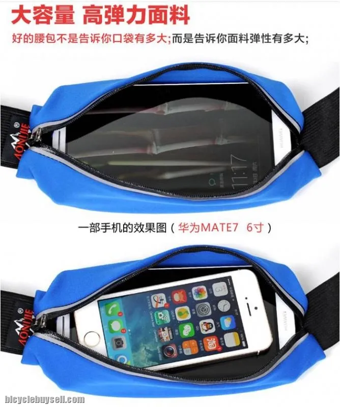 Outdoor sports Personal pockets ferrino reflective zipper pocket
