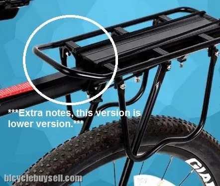 Fully Quick Release Alloy Bike Rear Rack