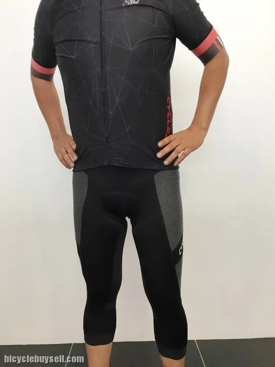 CYCLE2U `Advanced` MAN Top range 3/4 BIB pants