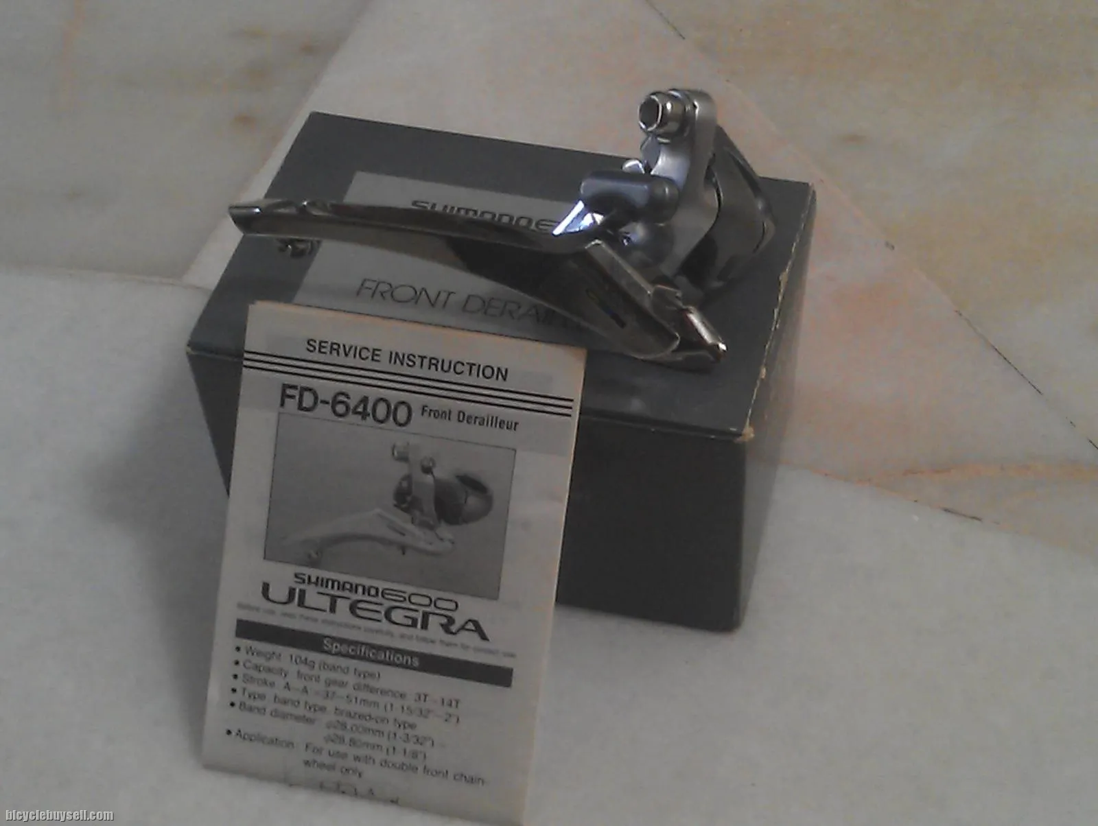 Shimano 600 Front Derailleur  ( FD ) Clamp On - NOS Vintage