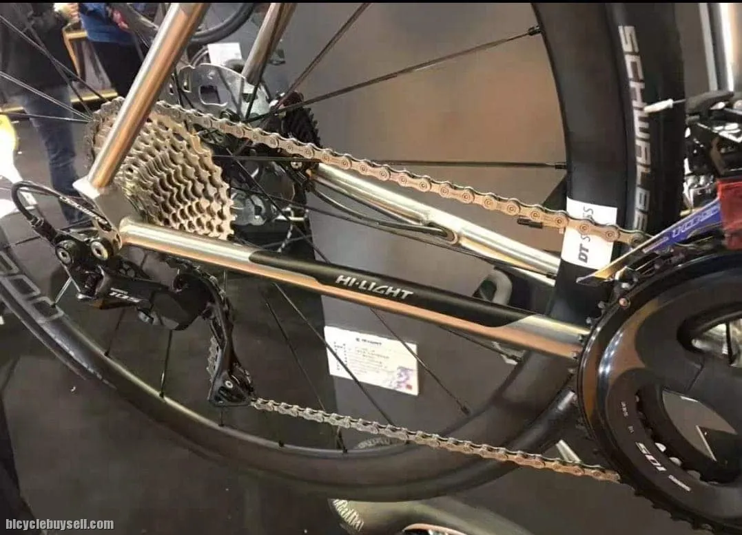 HI-LIGHT R8 Disc Brake Titanium Road Bike Frame set.