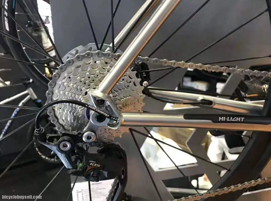 HI-LIGHT R8 Disc Brake Titanium Road Bike Frame set.