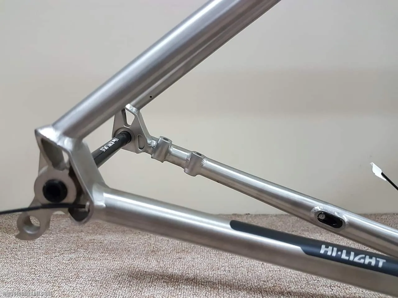 HI-LIGHT R8 Disc Brake Titanium Road Bike Frame set.