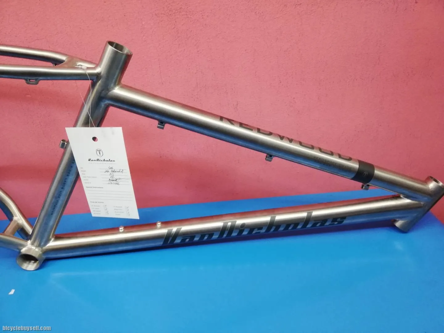 Van Nicholas REDWOOD 29ER Titanium. Price revised
