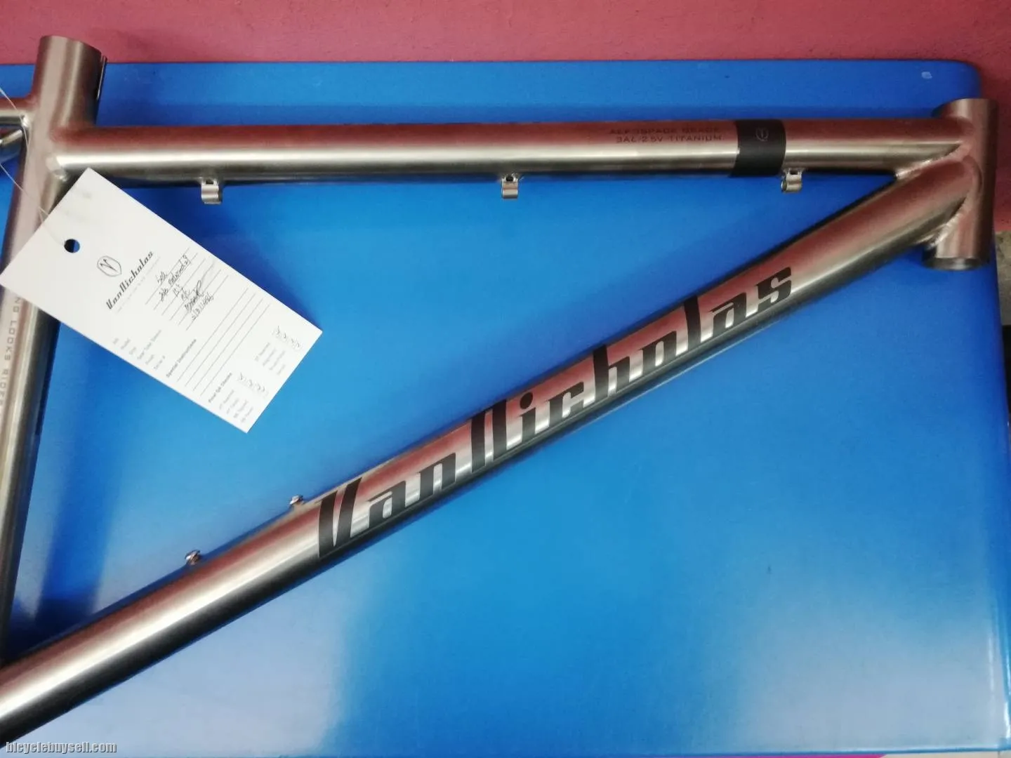 Van Nicholas REDWOOD 29ER Titanium. Price revised