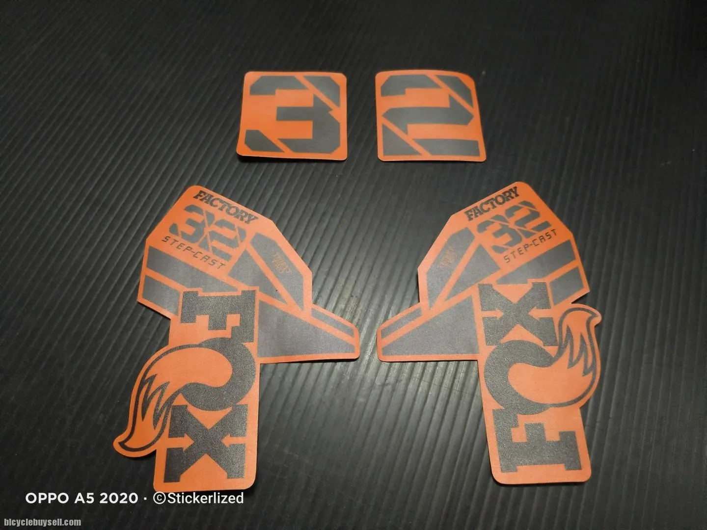 Fox 2021 model sticker decal kit