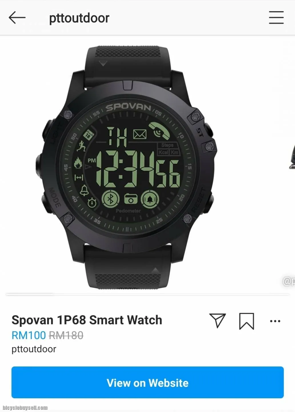 Spovan Smart Watch.