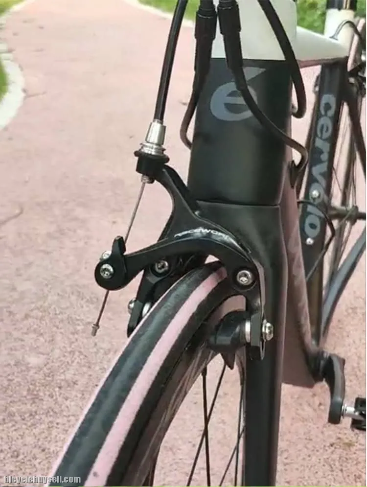 RACEWORK Road Bike Dual Pivot Calipers Bicycle Brake Racing Aluminum Side Pull Caliper Front Rear