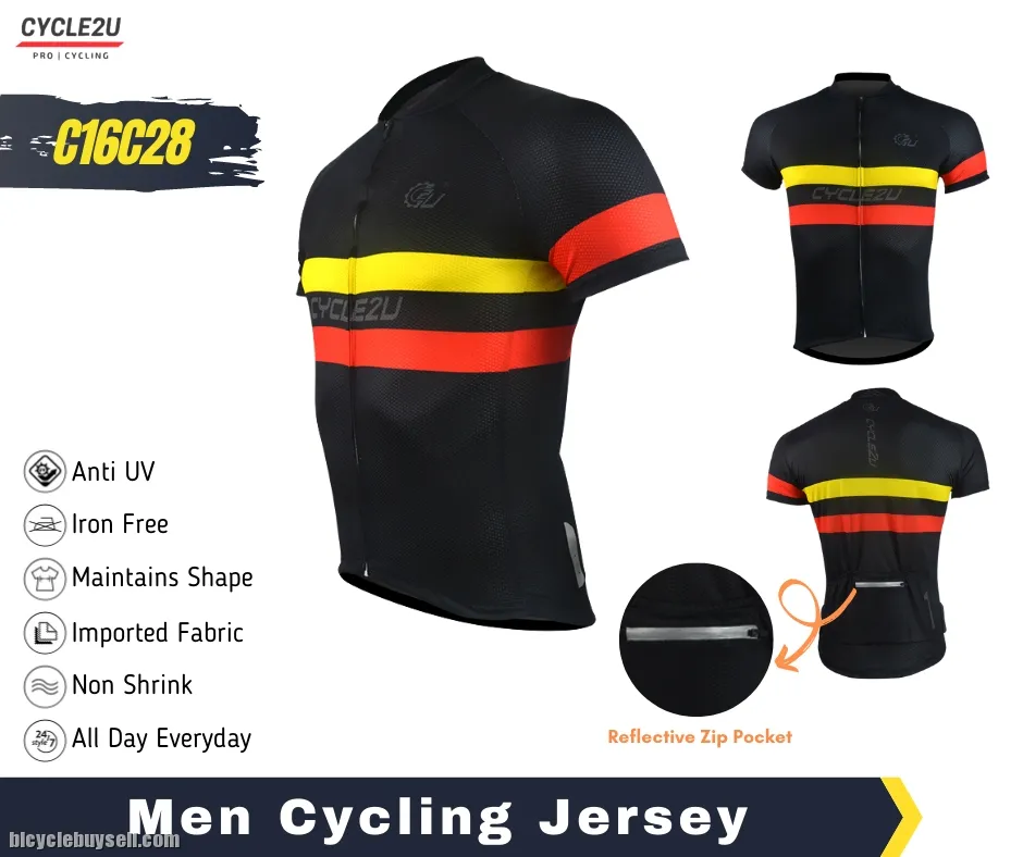 CYCLE2U Men Cycling Jersey Men