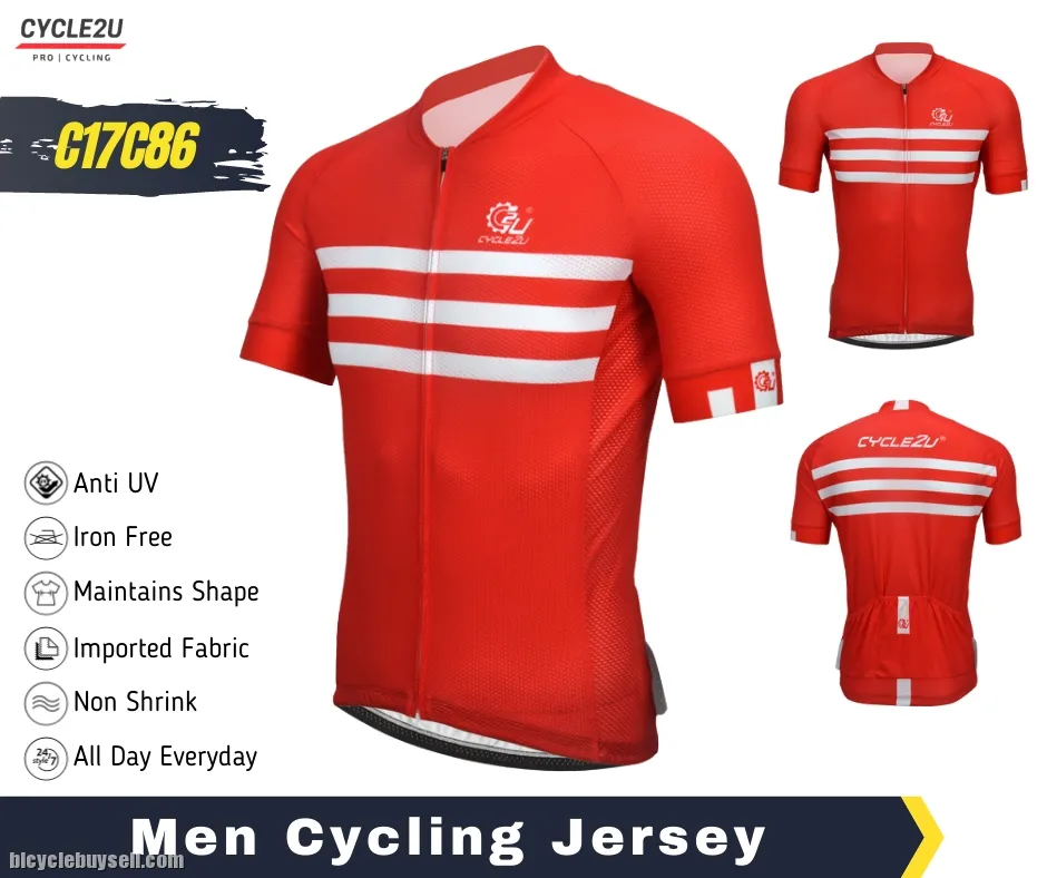 CYCLE2U Men Cycling Jersey