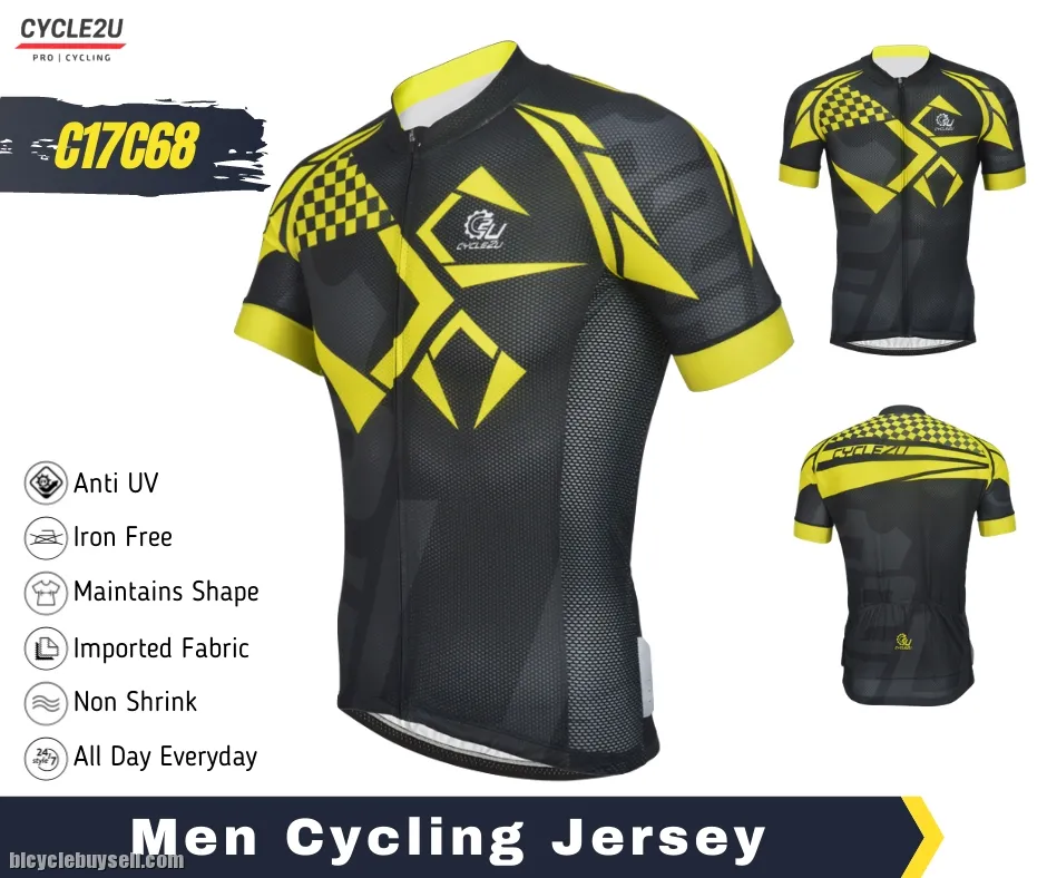 CYCLE2U Men Cycling Jersey