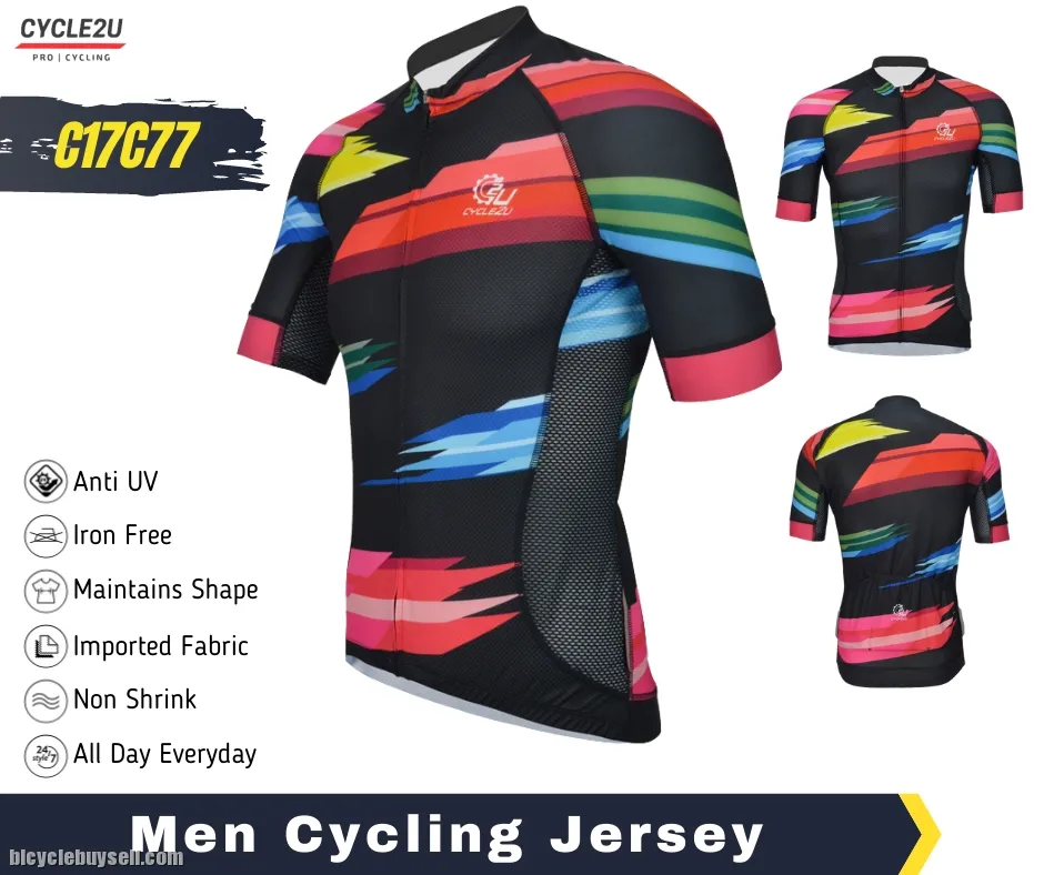 CYCLE2U Men Cycling Jersey Men