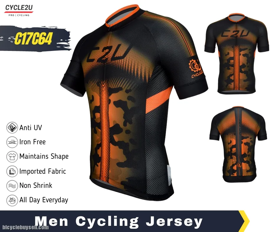 CYCLE2U Men Cycling Jersey Men