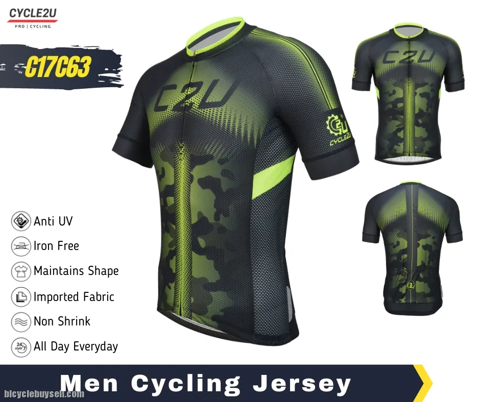 CYCLE2U Men Cycling Jersey Men