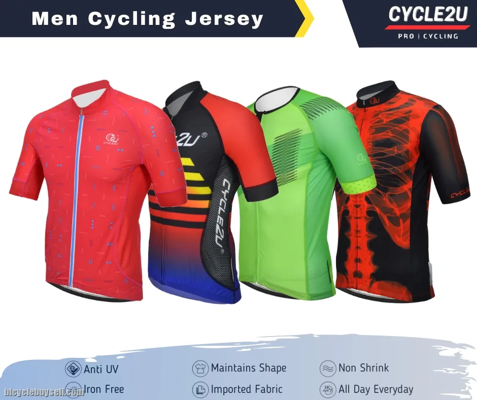 CYCLE2U Men Cycling Jersey Men