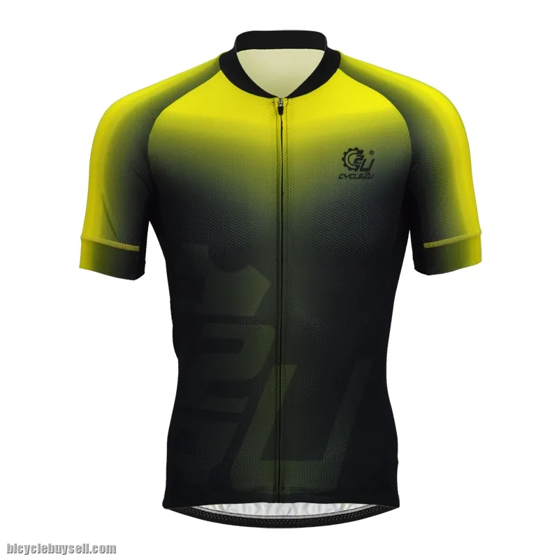 CYCLE2U Professional Man''s Shorts Sleeve Cycling Jersey