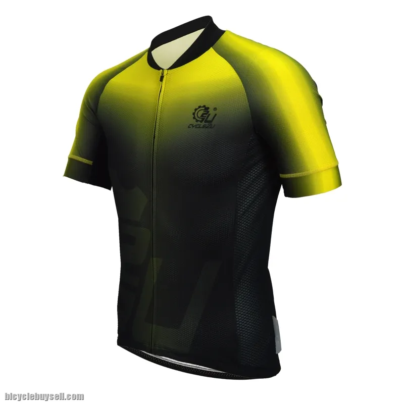 CYCLE2U Professional Man''s Shorts Sleeve Cycling Jersey