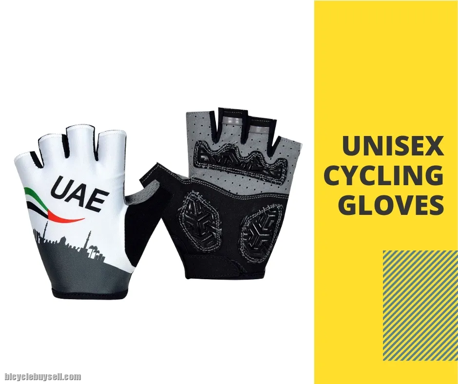 ðŸ”¥Ready StockðŸ”¥ SKY BORA UAE Half Finger Silicone Shock Absorption Cycling Glove Road Shockproof Spo