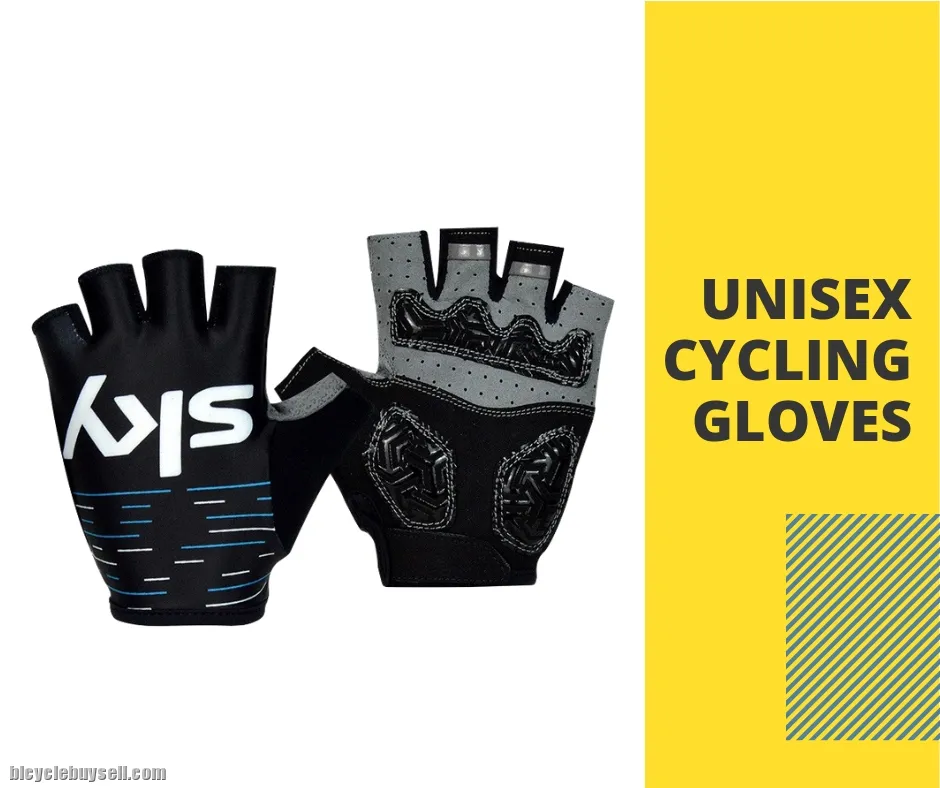 ðŸ”¥Ready StockðŸ”¥ SKY BORA UAE Half Finger Silicone Shock Absorption Cycling Glove Road Shockproof Spo