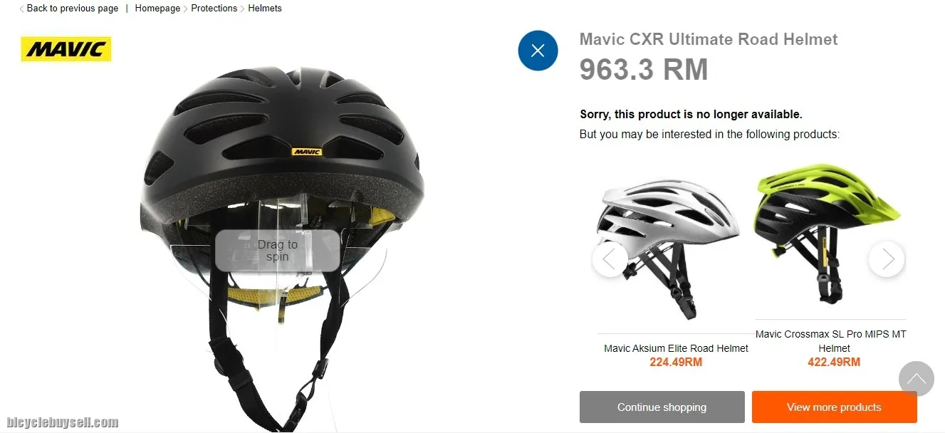 Mavic CXR Ultimate Helmet