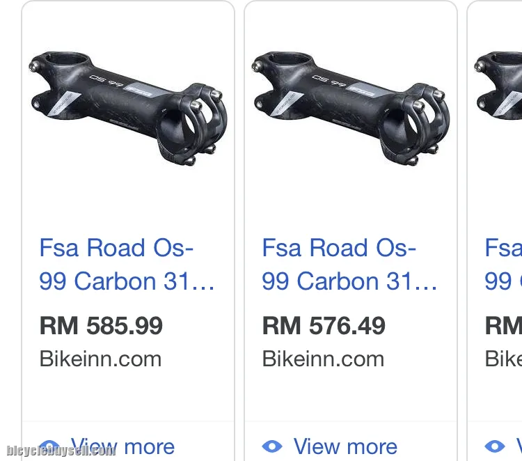 #SOLD# FSA OS99 Carbon Stem