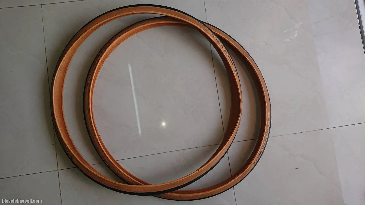schwalbe 700Ã—25c tubeless+ valves , almost new