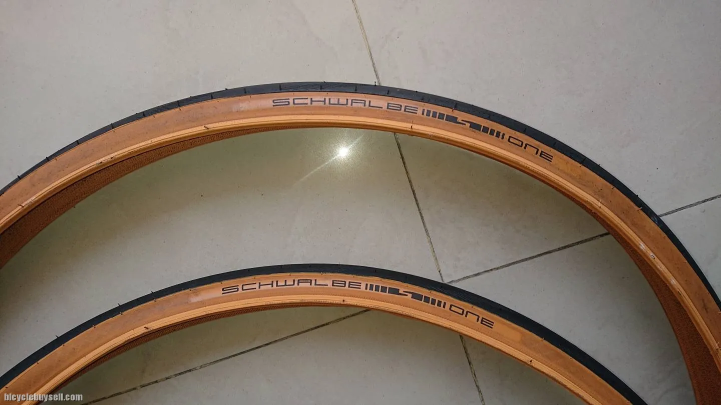 schwalbe 700Ã—25c tubeless+ valves , almost new