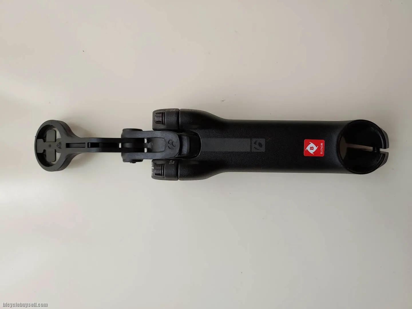 Bontrager Stem with Garmin Holder