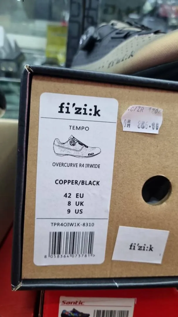 Fizik Tempo Overcurve R4 (42Wide) Copper/Black - Brand New !!!