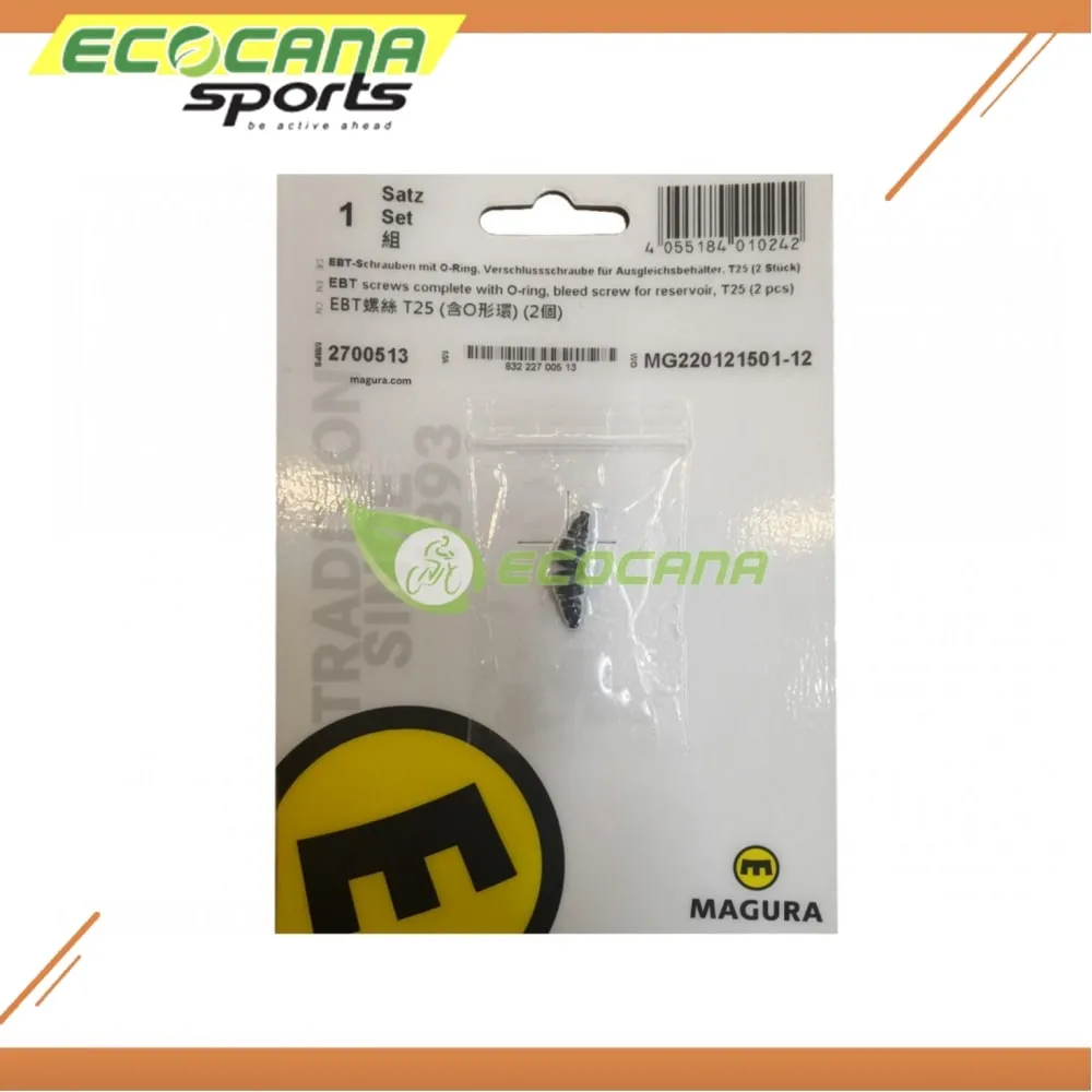 Magura EBT screws with O-ring
