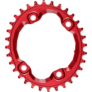 ABSOLUTE BLACK SHIMANO BCD96 OVAL CHAINRING