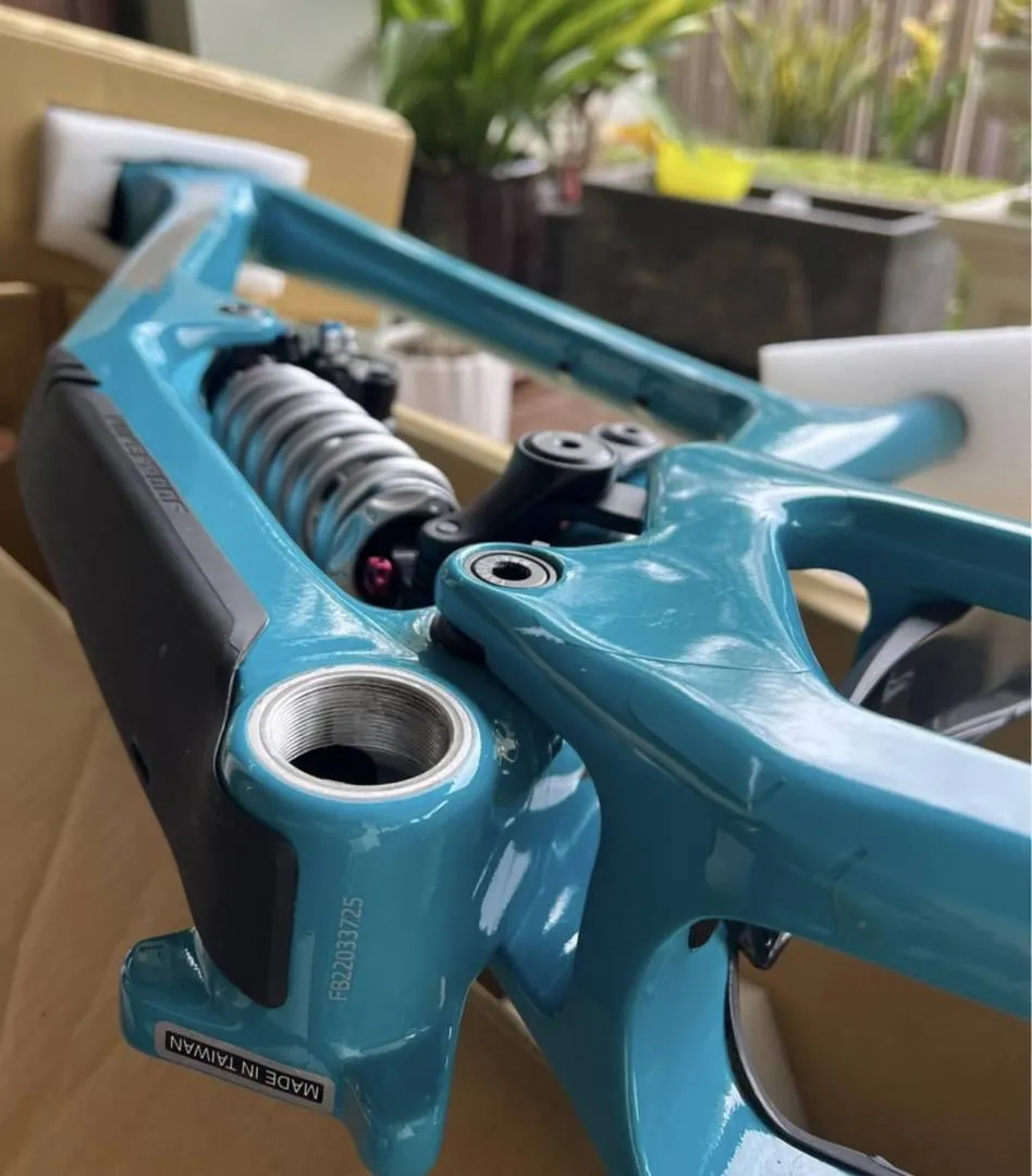 Nukeproof Giga 297 Carbon Frame (Push) - Teal XXL