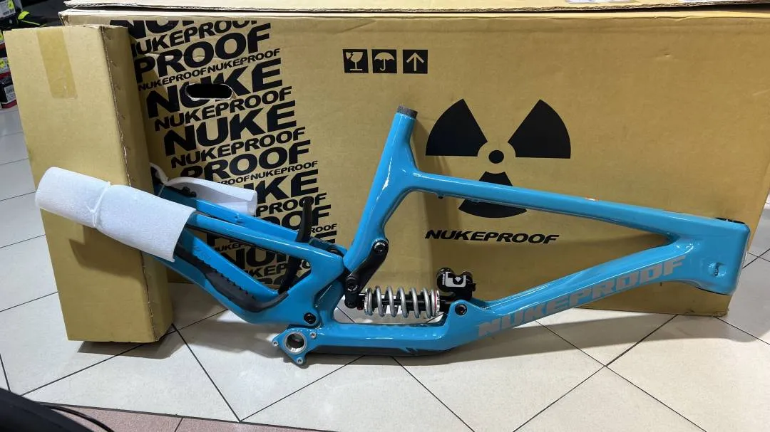 Nukeproof Giga 297 Carbon Frame (Push) - Teal XXL