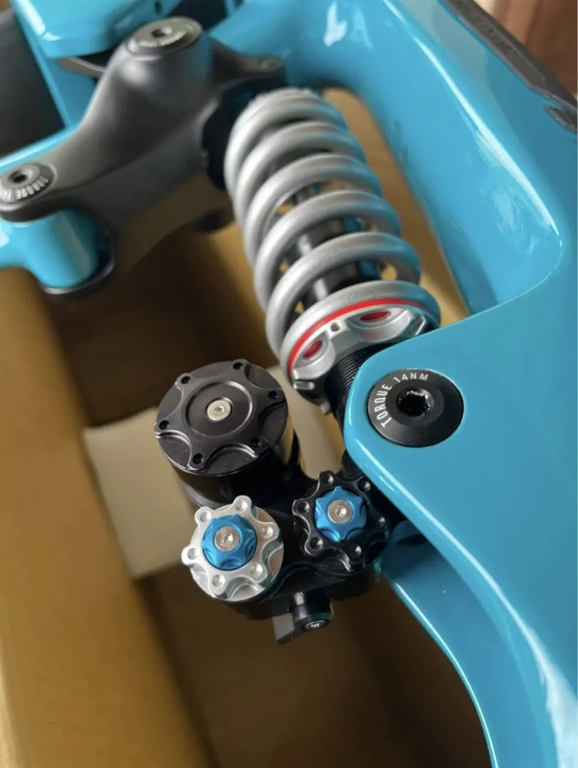 Nukeproof Giga 297 Carbon Frame (Push) - Teal XXL