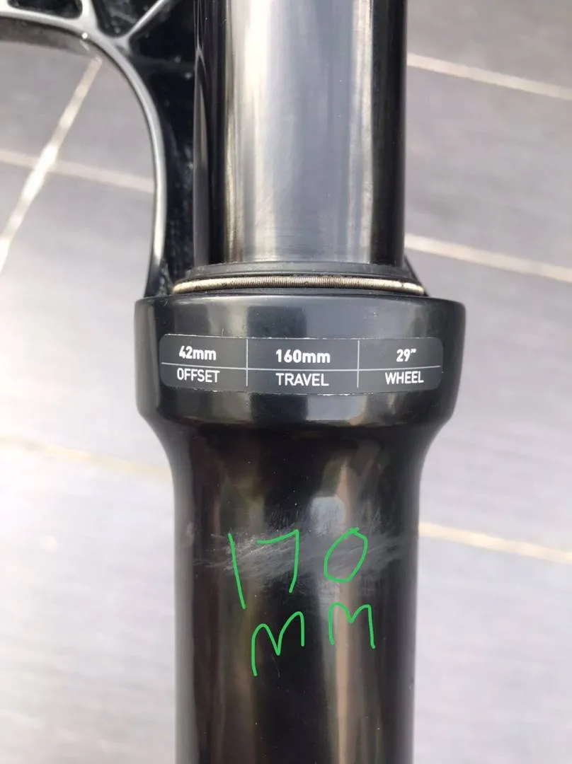 ROCKSHOX LYRIK SELECT 2021/22 (170mm 29'') USED FOR SALE
