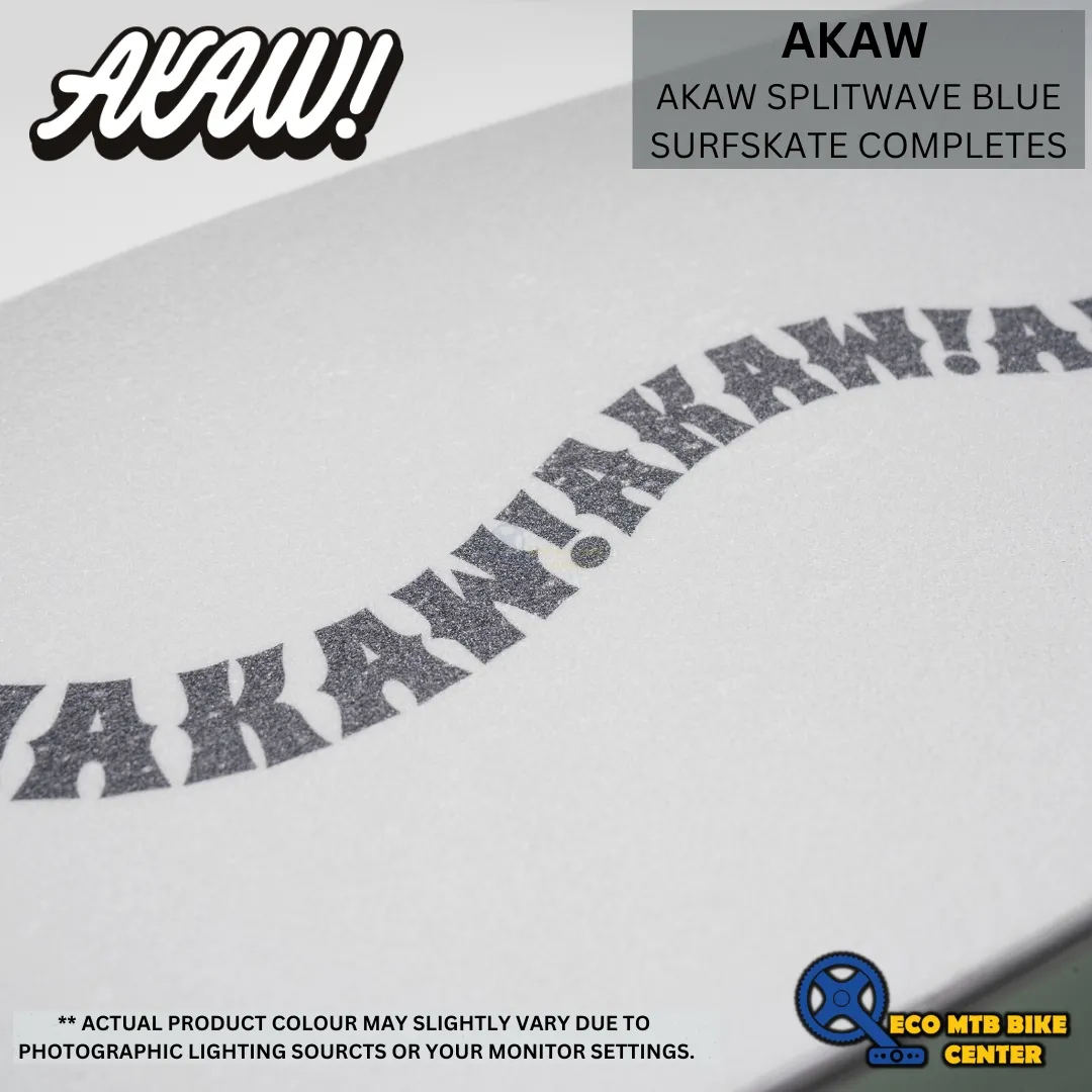 AKAW SPLITWAVE BLUE SURFSKATE COMPLETES