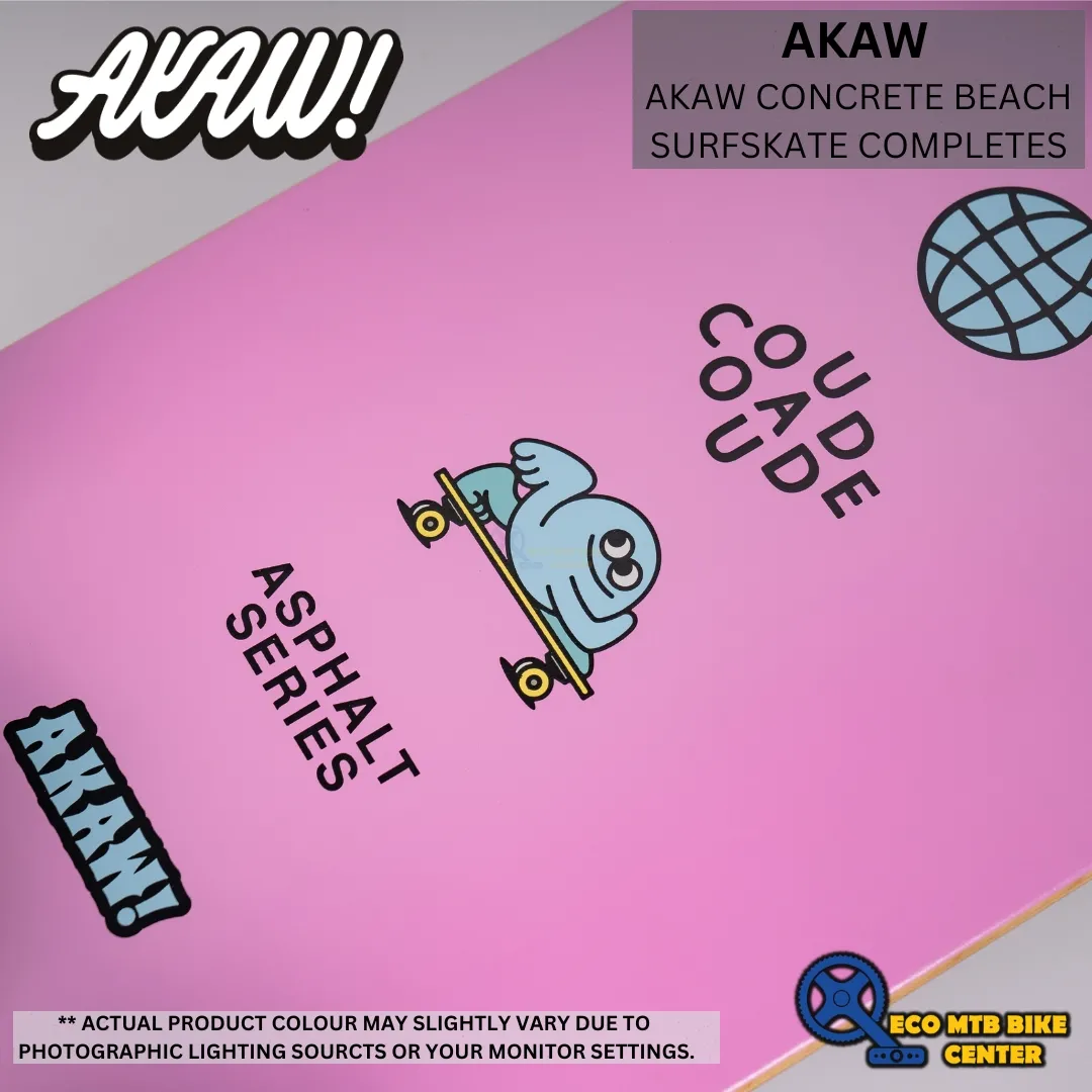 AKAW CONCRETE BEACH SURFSKATE COMPLETES