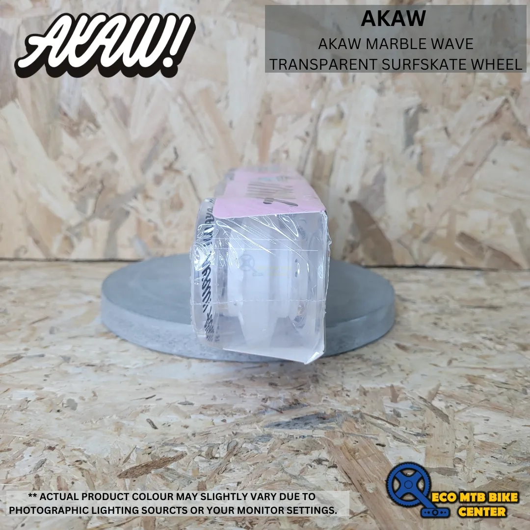 AKAW MARBLE WAVE TRANSPARENT SURFSKATE WHEEL