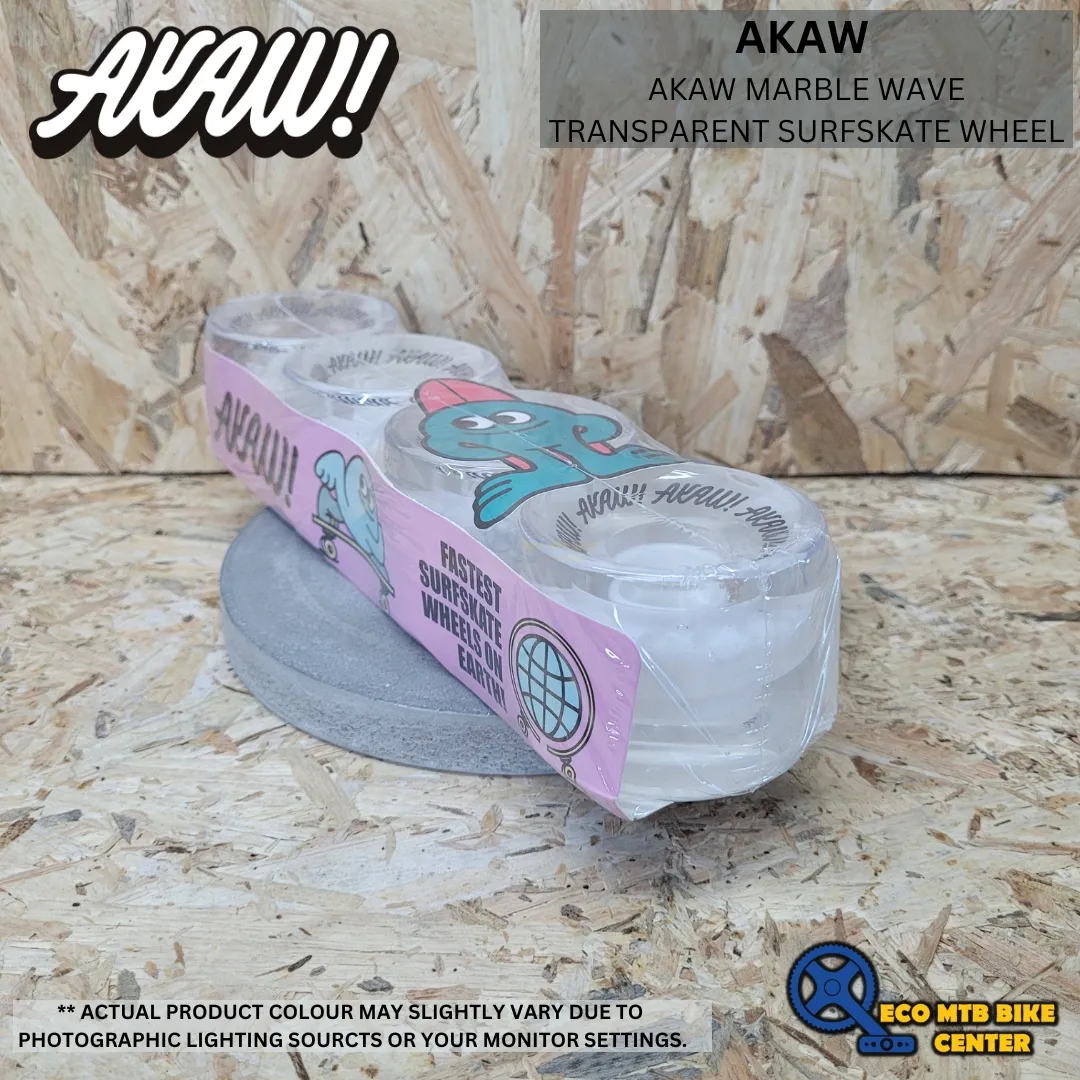 AKAW MARBLE WAVE TRANSPARENT SURFSKATE WHEEL