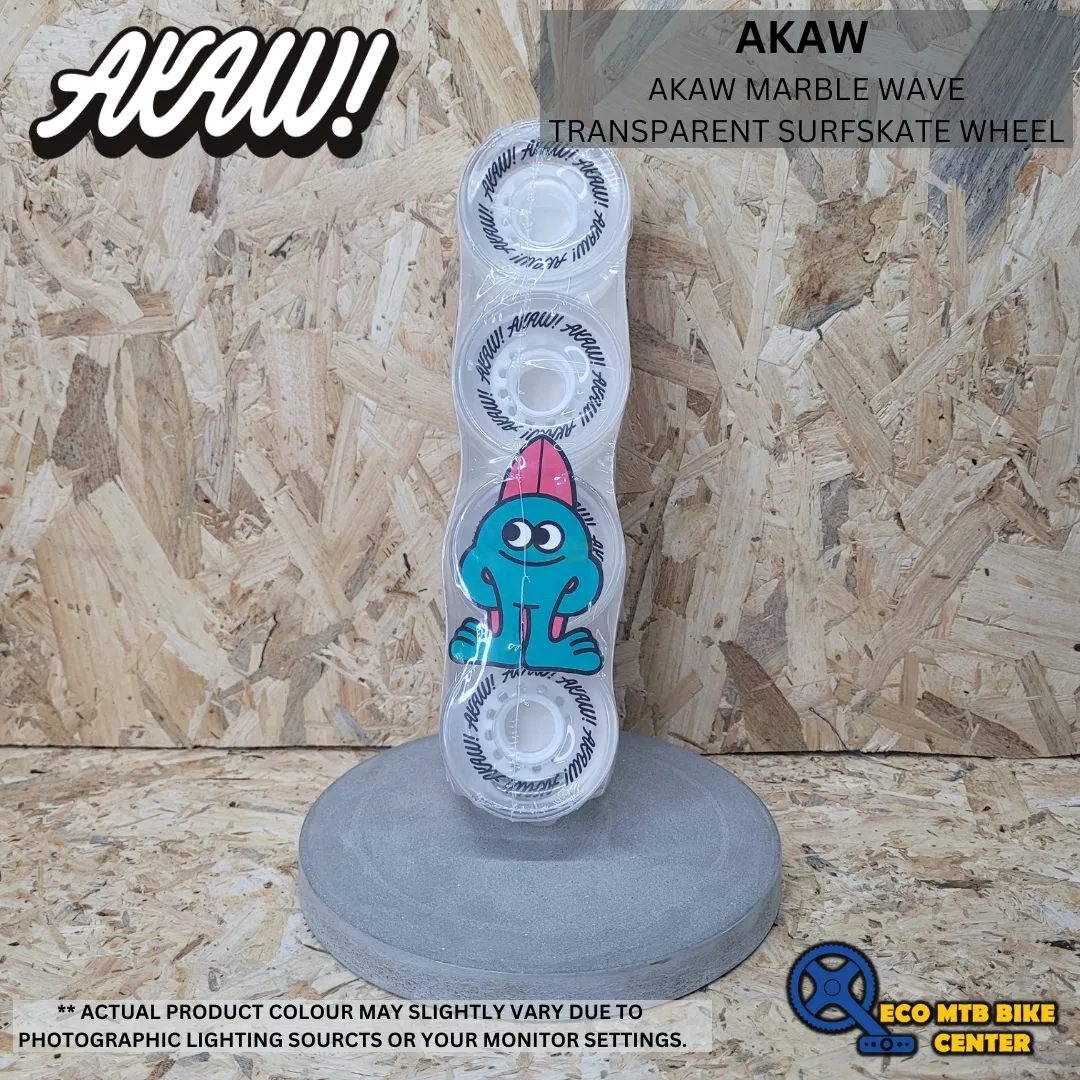 AKAW MARBLE WAVE TRANSPARENT SURFSKATE WHEEL