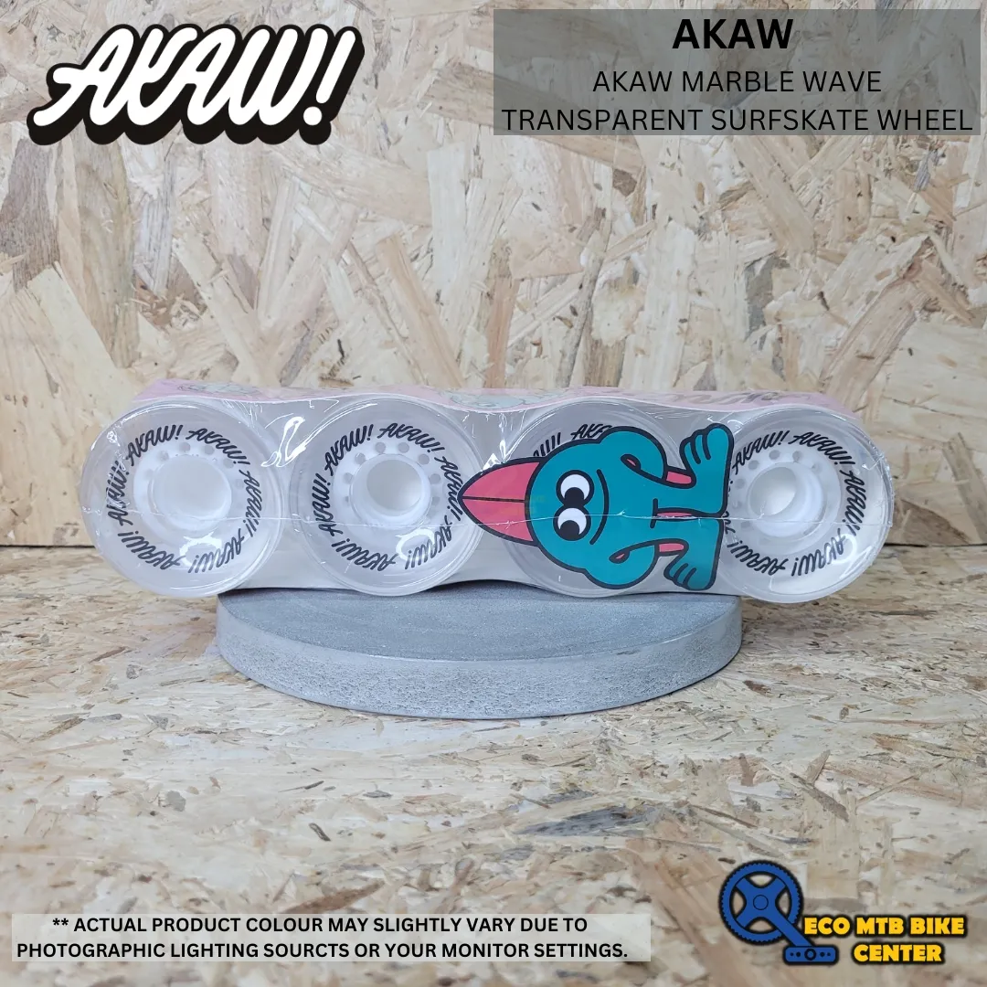 AKAW MARBLE WAVE TRANSPARENT SURFSKATE WHEEL