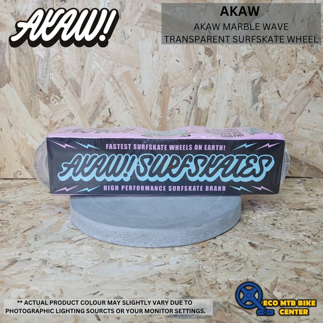 AKAW MARBLE WAVE TRANSPARENT SURFSKATE WHEEL
