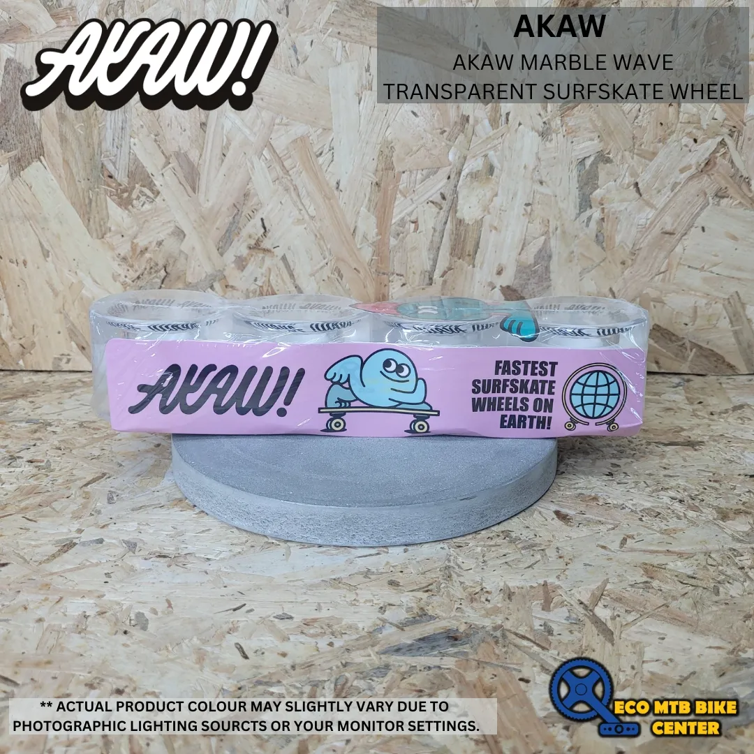 AKAW MARBLE WAVE TRANSPARENT SURFSKATE WHEEL