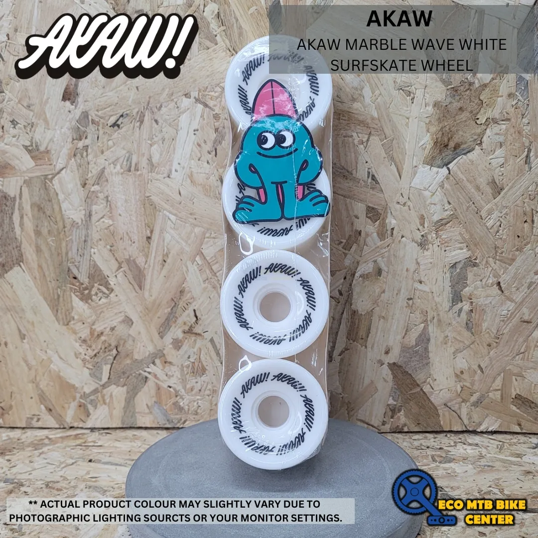 AKAW MARBLE WAVE WHITE SURFSKATE WHEEL