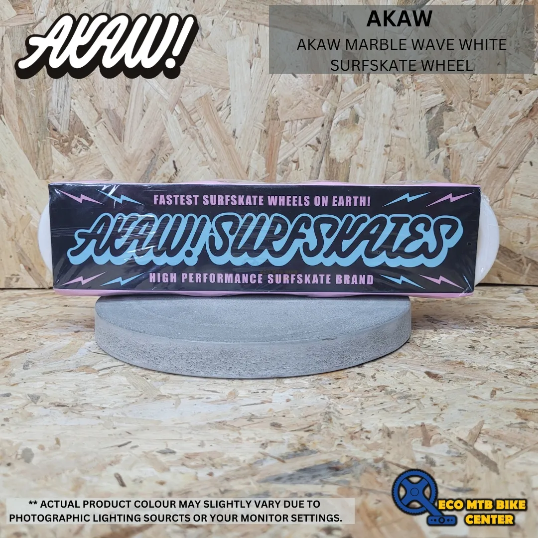 AKAW MARBLE WAVE WHITE SURFSKATE WHEEL